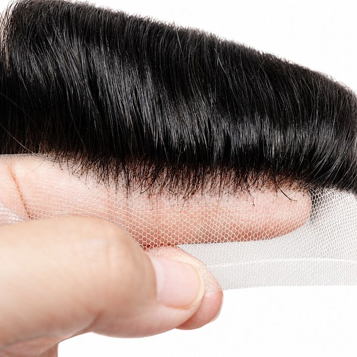 Frontless hair patch base