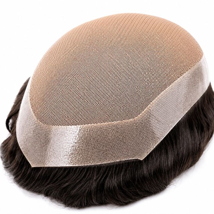 Silk base hair patch